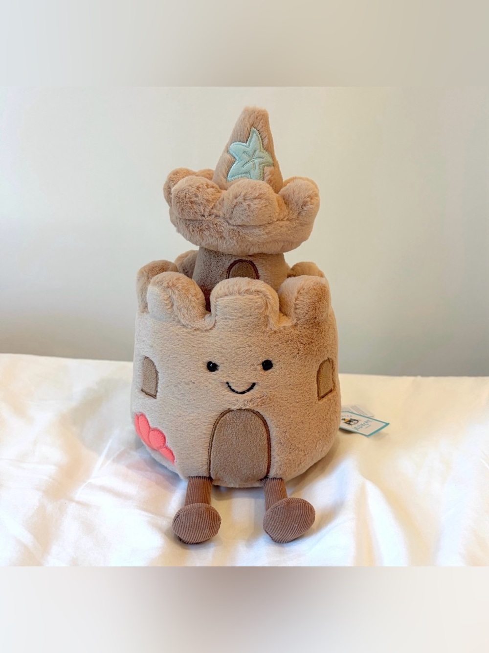 Jellycat Amuseable Sand Castle - BNWT
